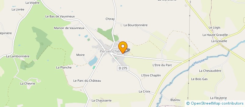 localisation de l'entreprise MONSIEUR BRUNO RAMOND à PERVENCHERES