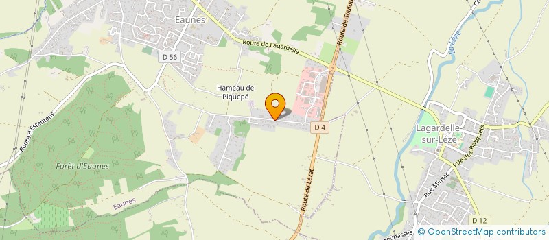 localisation de l'entreprise MONSIEUR BRUNO RANCHIN  EAUNES