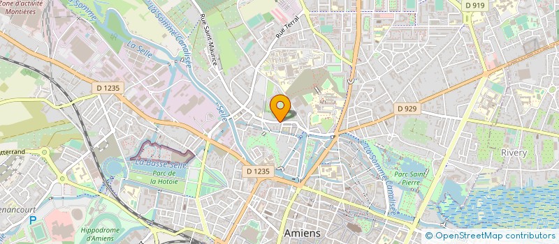 localisation de l'entreprise MONSIEUR BRUNO RAVALARD à AMIENS