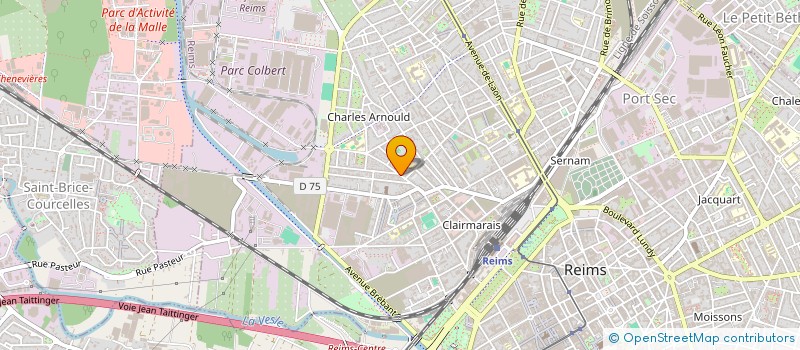 localisation de l'entreprise MONSIEUR BRUNO RAVONINJATOVO  TREBAS