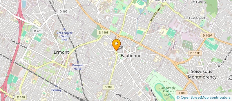 localisation de l'entreprise MONSIEUR BRUNO RAYNAL à EAUBONNE