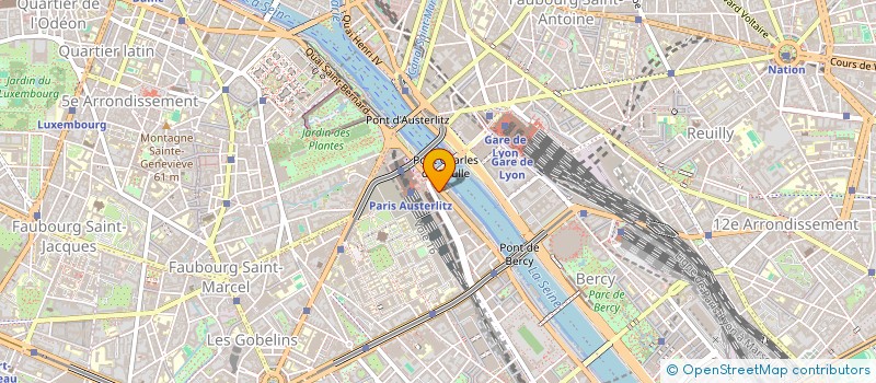 localisation de l'entreprise MONSIEUR BRUNO RAYNAUD  PARIS