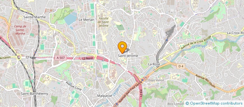 localisation de l'entreprise MONSIEUR BRUNO RECOTILLET  MARSEILLE