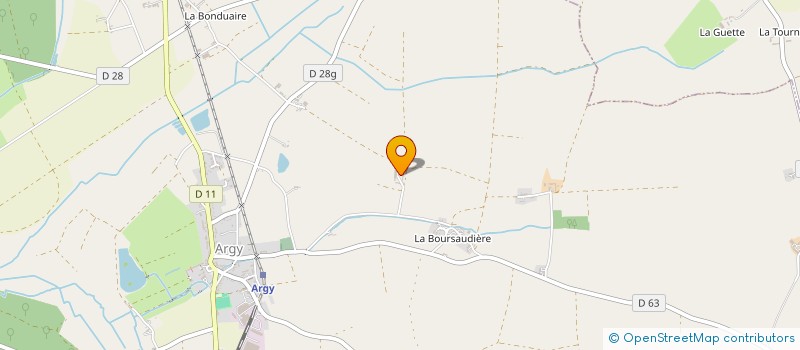 localisation de l'entreprise MONSIEUR BRUNO REICHMUTH à ARGY