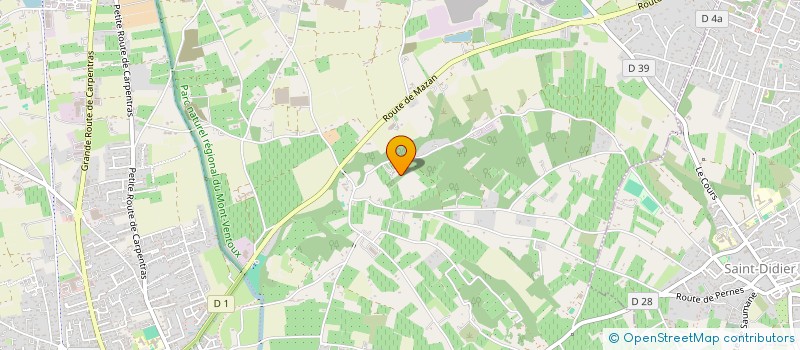 localisation de l'entreprise MONSIEUR BRUNO RENAUD à PERNES LES FONTAINES