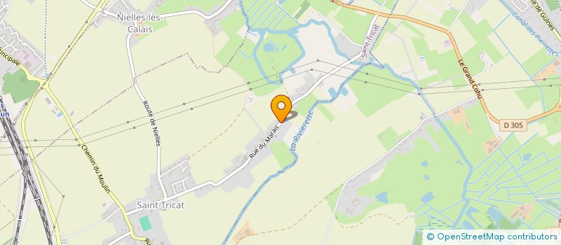 localisation de l'entreprise MONSIEUR BRUNO RENIER  SAINT-TRICAT