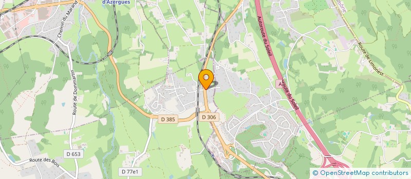 localisation de l'entreprise MONSIEUR BRUNO RENNA  DOMMARTIN