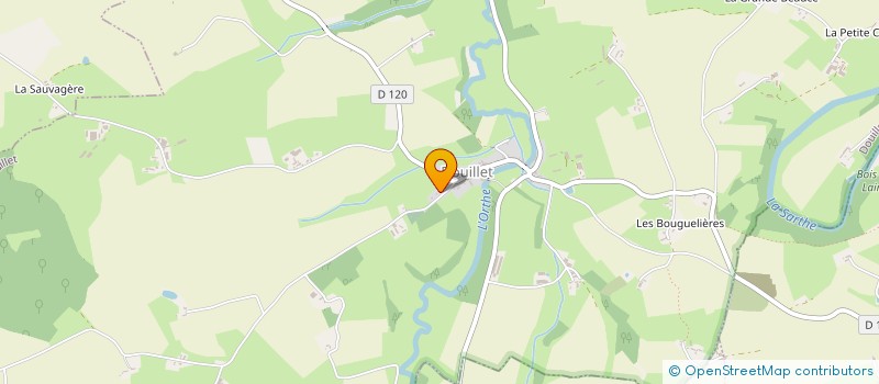 localisation de l'entreprise MONSIEUR BRUNO RENOU  DOUILLET