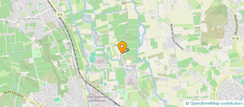 localisation de l'entreprise MONSIEUR BRUNO RESTIER  LE THOR