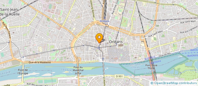 localisation de l'entreprise MONSIEUR BRUNO RETHORE à ORLEANS
