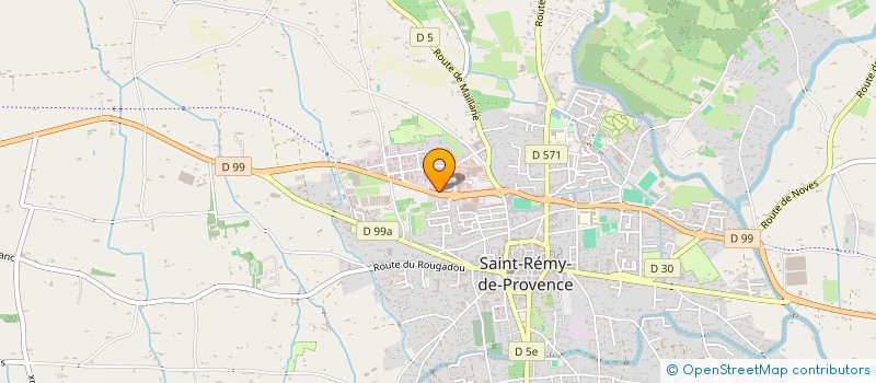 localisation de l'entreprise MONSIEUR BRUNO REY  ST REMY DE PROVENCE