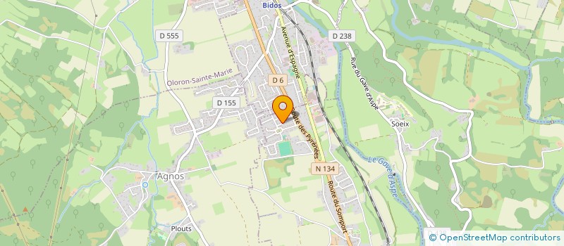 localisation de l'entreprise MONSIEUR BRUNO REY  GURMENCON