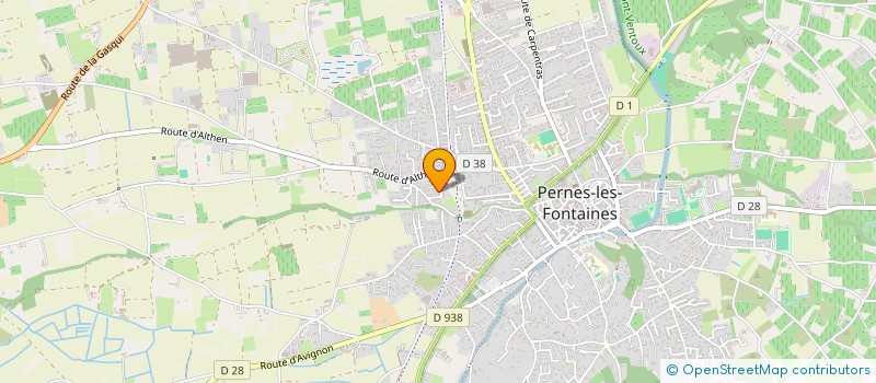 localisation de l'entreprise MONSIEUR BRUNO REYNAUD  PERNES-LES-FONTAINES