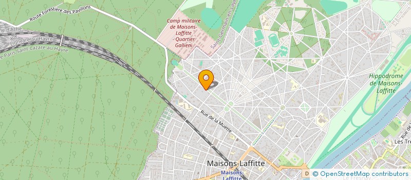 localisation de l'entreprise MONSIEUR BRUNO RIBEIRO MONTEIRO à MAISONS-LAFFITTE