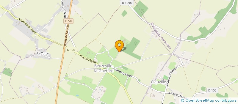 localisation de l'entreprise MONSIEUR BRUNO RIBLIER  BEUZEVILLE-LA-GUERARD
