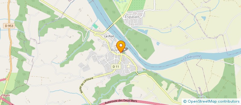 localisation de l'entreprise MONSIEUR BRUNO RIBOULOT à AUVILLAR