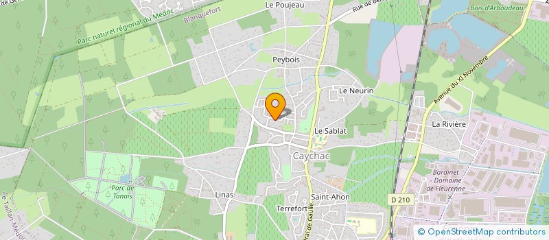 localisation de l'entreprise MONSIEUR BRUNO RICARDO VENTURA DE CASTRO  BLANQUEFORT