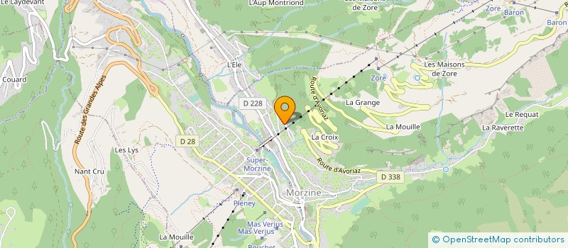 localisation de l'entreprise MONSIEUR BRUNO RICHARD à MORZINE
