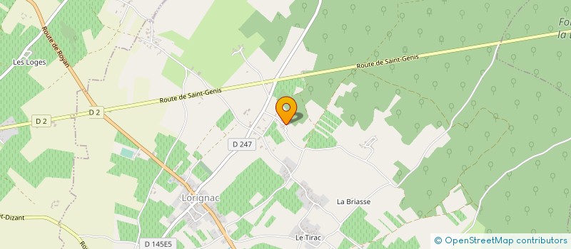 localisation de l'entreprise MONSIEUR BRUNO RICHARD  LORIGNAC