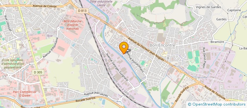 localisation de l'entreprise MONSIEUR BRUNO RICHARD  BOE