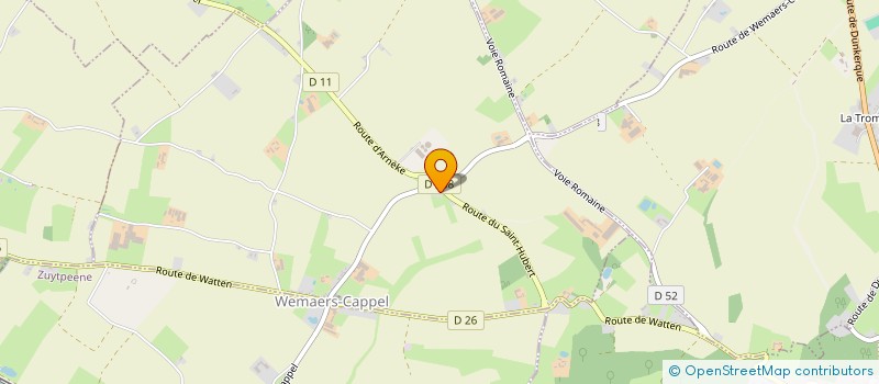 localisation de l'entreprise MONSIEUR BRUNO RICHARD  WEMAERS-CAPPEL