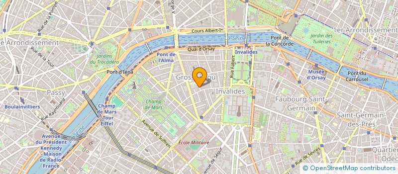 localisation de l'entreprise MONSIEUR BRUNO RICHEZ  PARIS