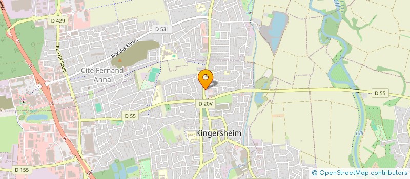 localisation de l'entreprise MONSIEUR BRUNO RIEG  EGUISHEIM