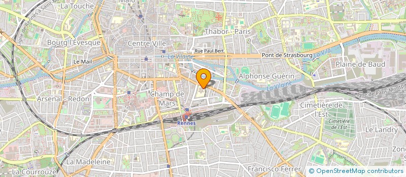 localisation de l'entreprise MONSIEUR BRUNO RIESCHER-TUCZKIEWICZ  RENNES