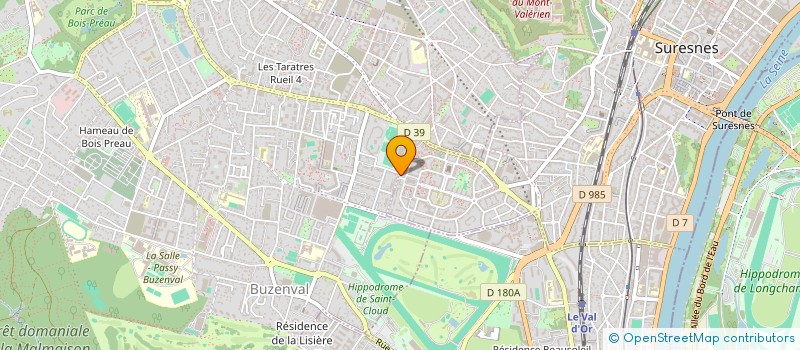 localisation de l'entreprise MONSIEUR BRUNO RIPEAUX à SURESNES