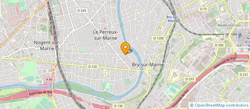 localisation de l'entreprise MONSIEUR BRUNO RISCH  LE PERREUX-SUR-MARNE