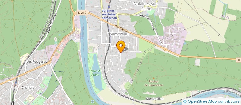 localisation de l'entreprise MONSIEUR BRUNO ROBERT  SAMOREAU