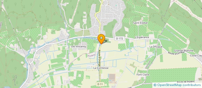 localisation de l'entreprise MONSIEUR BRUNO ROBERT  UCHAUX