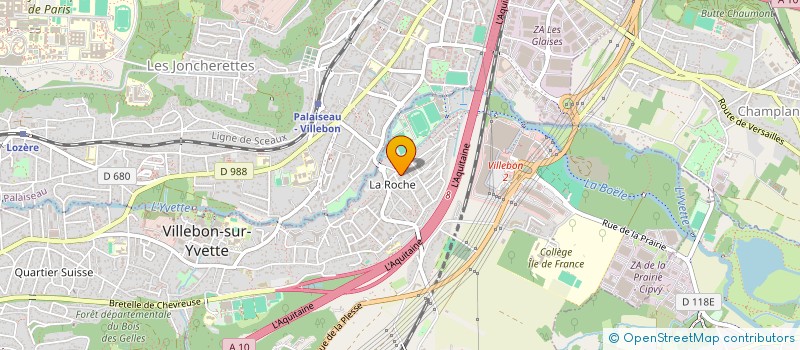 localisation de l'entreprise MONSIEUR BRUNO ROBERTO à VILLEBON-SUR-YVETTE