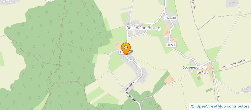 localisation de l'entreprise MONSIEUR BRUNO ROBIN  BOIS-D'ENNEBOURG