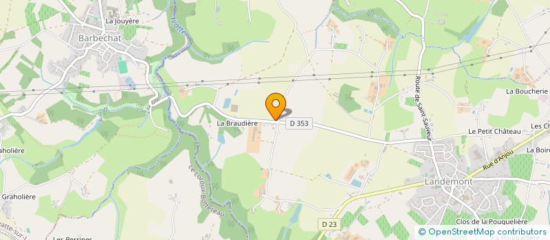 localisation de l'entreprise MONSIEUR BRUNO ROBINEAU à OREE-D'ANJOU