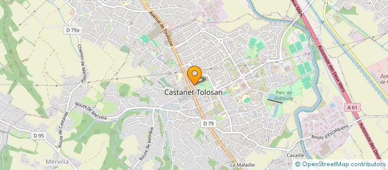 localisation de l'entreprise MONSIEUR BRUNO ROCH à CASTANET-TOLOSAN