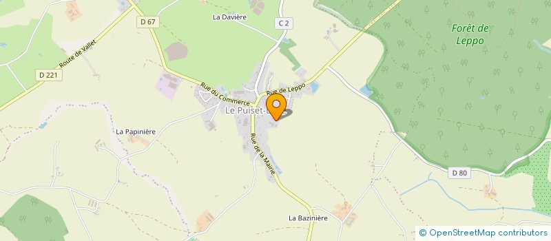 localisation de l'entreprise MONSIEUR BRUNO ROCHE à BEAUPREAU-EN-MAUGES