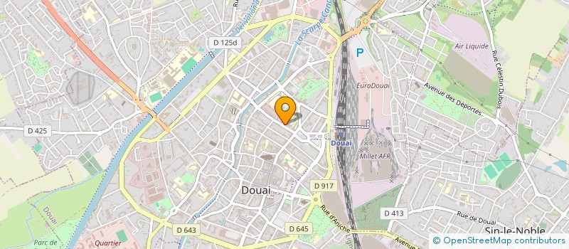 localisation de l'entreprise MONSIEUR BRUNO ROCHE à DOUAI