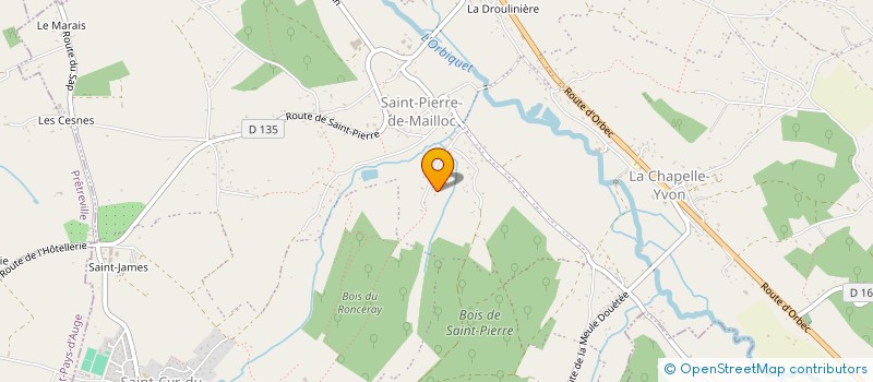 localisation de l'entreprise MONSIEUR BRUNO ROCQUES  VALORBIQUET