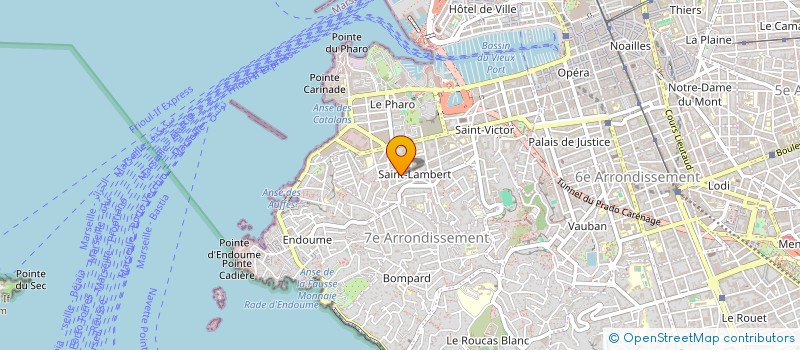 localisation de l'entreprise MONSIEUR BRUNO RODRIGUEZ à MARSEILLE