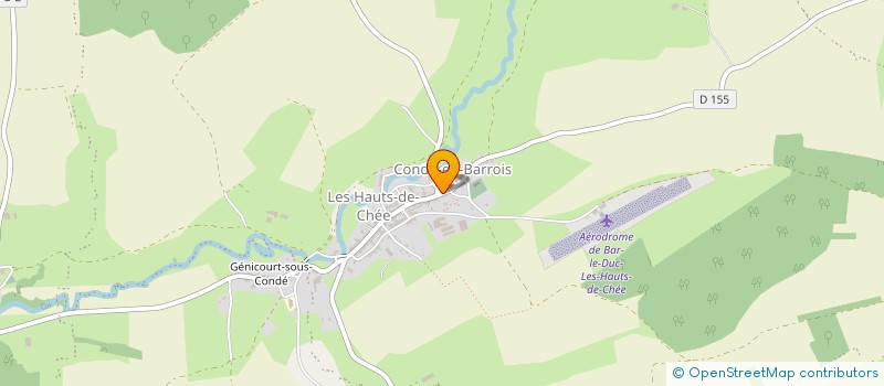 localisation de l'entreprise MONSIEUR BRUNO ROESER à LES HAUTS-DE-CHEE