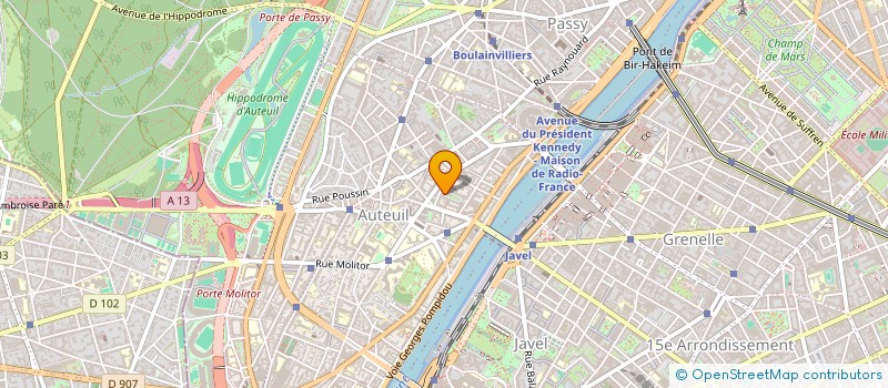 localisation de l'entreprise MONSIEUR BRUNO ROGER PAUL VARET  PARIS