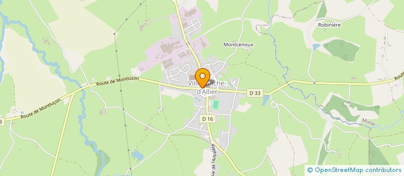 localisation de l'entreprise MONSIEUR BRUNO ROJOUAN  VILLEFRANCHE-D'ALLIER