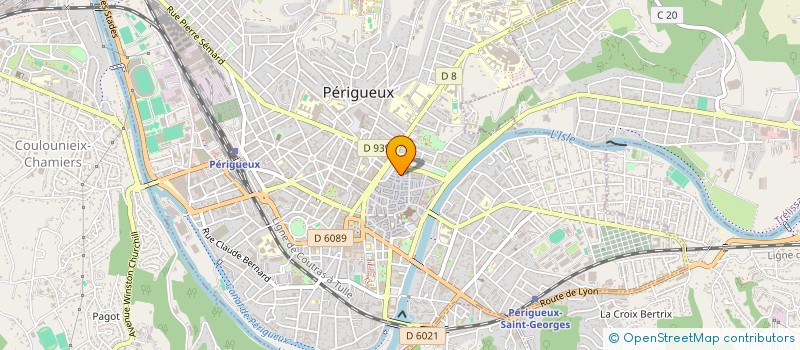 localisation de l'entreprise MONSIEUR BRUNO ROLLAND  PERIGUEUX