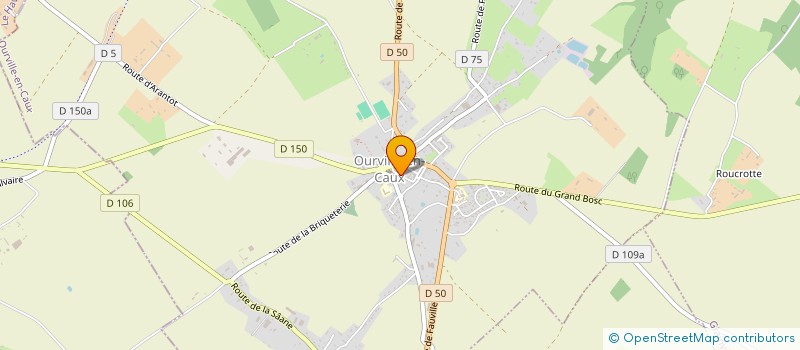 localisation de l'entreprise MONSIEUR BRUNO ROQUIGNY  OURVILLE-EN-CAUX