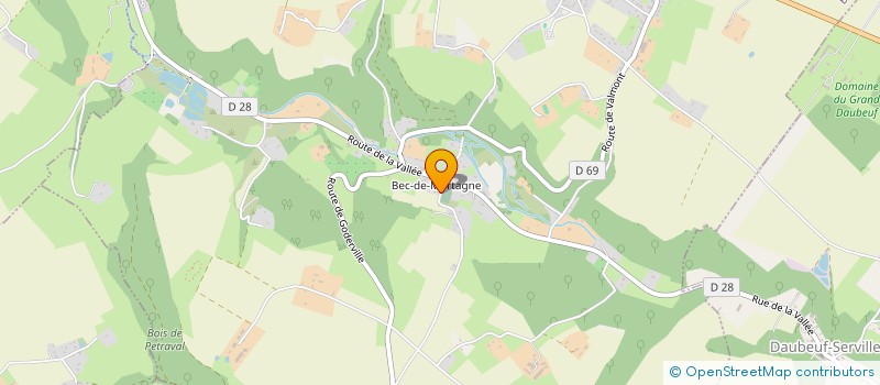 localisation de l'entreprise MONSIEUR BRUNO ROSSI  BEC-DE-MORTAGNE