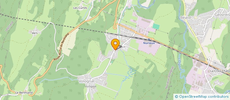 localisation de l'entreprise MONSIEUR BRUNO ROTA à NURIEUX-VOLOGNAT