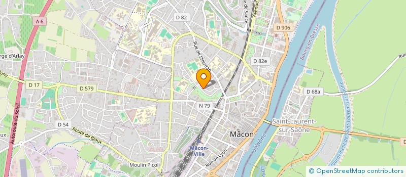 localisation de l'entreprise MONSIEUR BRUNO ROTIVAL à MACON