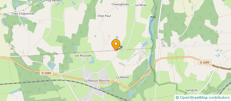 localisation de l'entreprise MONSIEUR BRUNO ROUGET à BORT-L ETANG