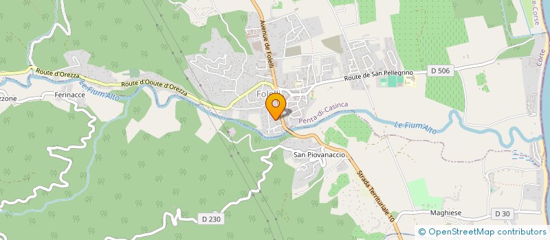 localisation de l'entreprise MONSIEUR BRUNO ROULIN  PENTA-DI-CASINCA